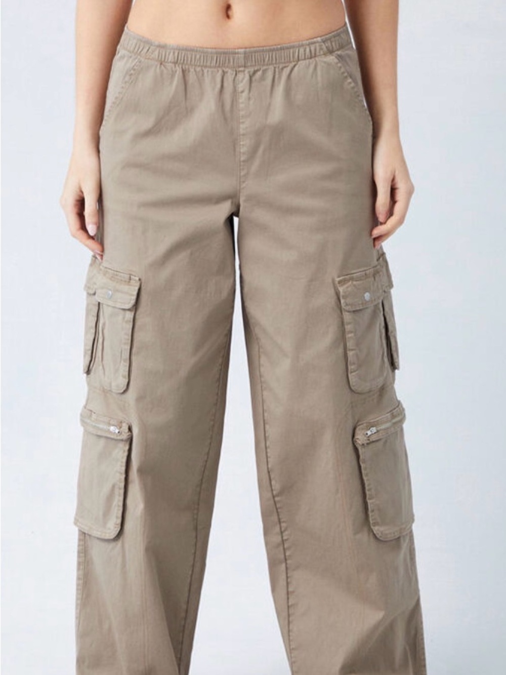 PacSun Beige Cargo Pants